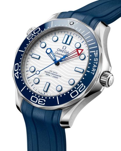 Omega America's Cup Seamaster Diver 300M 42 mm, Stahl mit Kautschukband 210.32.42.20.04.002 – Bild 3