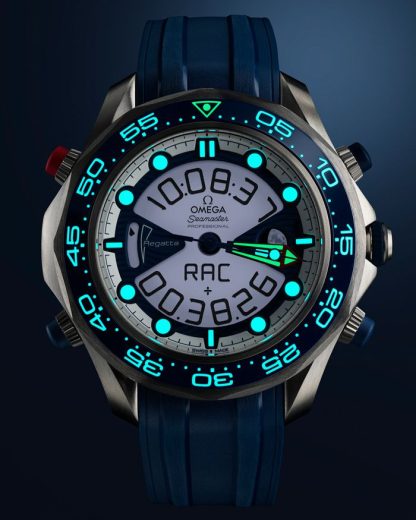 Omega America's Cup Seamaster Regatta 46,75 mm, Titan mit Kautschukband 216.92.46.79.10.001 – Bild 5