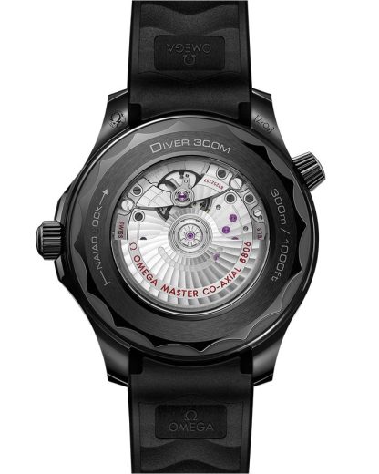 Omega Black Black Seamaster Diver 300M 43,5 mm, Schwarze Keramik mit Kautschukband 210.92.44.20.01.003 – Bild 2