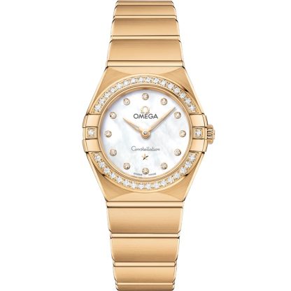 Omega Constellation 25 mm, Gelbgold mit Gelbgoldband 131.55.25.60.55.002