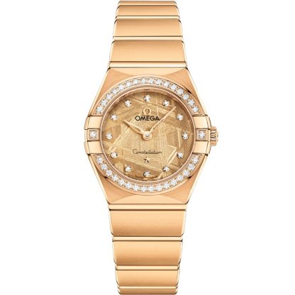 Omega Constellation 25 mm, Gelbgold mit Gelbgoldband 131.55.25.60.99.003