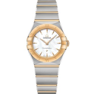 Omega Constellation 25 mm, Stahl - Gelbgold mit Stahl- und Gelbgoldband 131.20.25.60.05.002