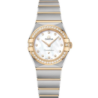 Omega Constellation 25 mm, Stahl - Gelbgold mit Stahl- und Gelbgoldband 131.25.25.60.55.002