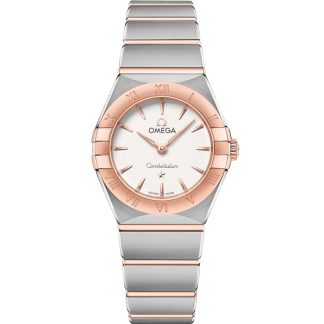Omega Constellation 25 mm, Stahl - Sedna™-Gold mit Stahl- und Sedna™-Goldband 131.20.25.60.02.001