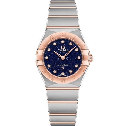 Omega Constellation 25 mm, Stahl - Sedna™-Gold mit Stahl- und Sedna™-Goldband 131.20.25.60.53.002