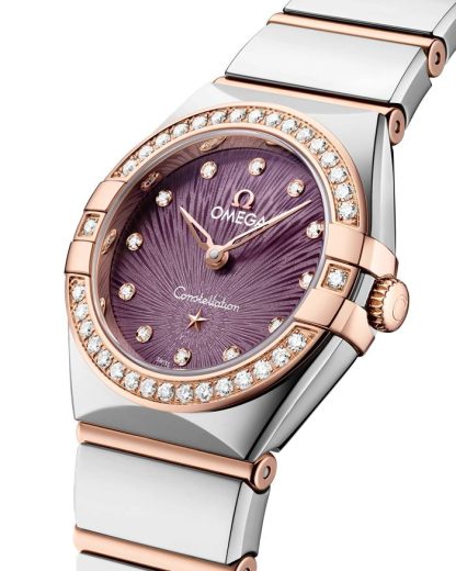 Omega Constellation 25 mm, Stahl - Sedna™-Gold mit Stahl- und Sedna™-Goldband 131.25.25.60.60.002 – Bild 3