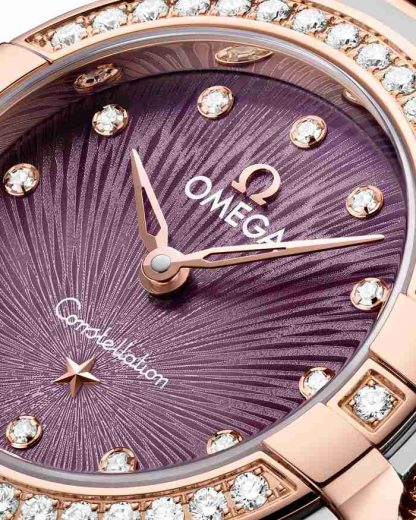 Omega Constellation 25 mm, Stahl - Sedna™-Gold mit Stahl- und Sedna™-Goldband 131.25.25.60.60.002 – Bild 4