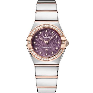 Omega Constellation 25 mm, Stahl - Sedna™-Gold mit Stahl- und Sedna™-Goldband 131.25.25.60.60.002