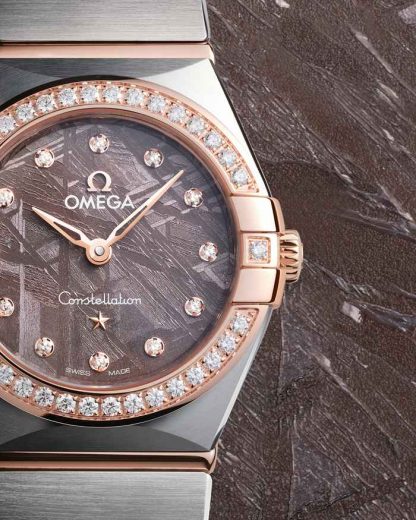 Omega Constellation 25 mm, Stahl - Sedna™-Gold mit Stahl- und Sedna™-Goldband 131.25.25.60.99.001 – Bild 3