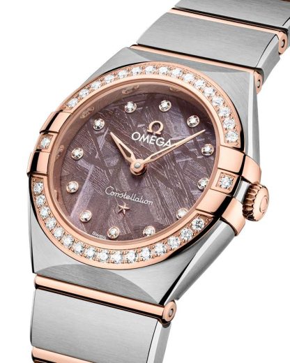 Omega Constellation 25 mm, Stahl - Sedna™-Gold mit Stahl- und Sedna™-Goldband 131.25.25.60.99.001 – Bild 5