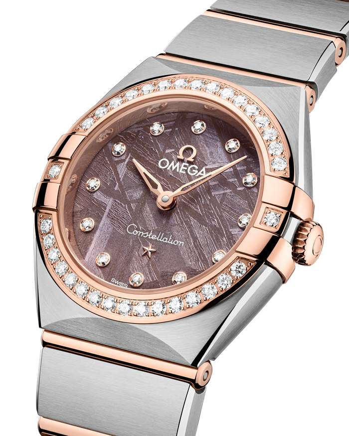 Omega Constellation 25 mm, Stahl - Sedna™-Gold mit Stahl- und Sedna™-Goldband 131.25.25.60.99.001 – Bild 5