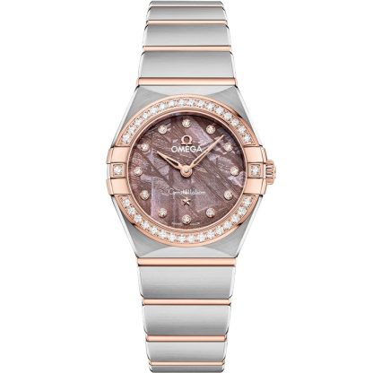 Omega Constellation 25 mm, Stahl - Sedna™-Gold mit Stahl- und Sedna™-Goldband 131.25.25.60.99.001