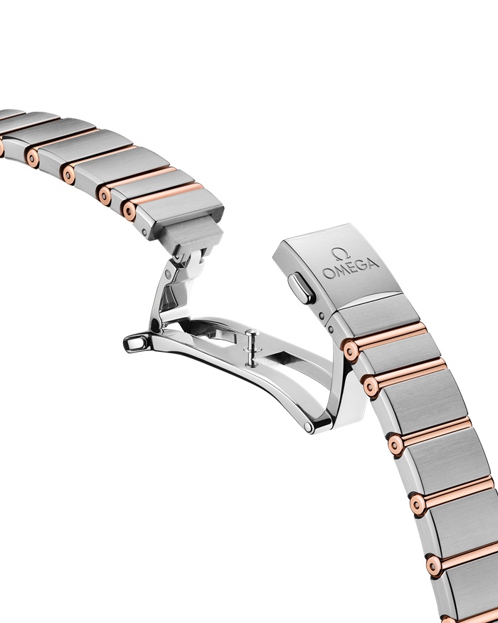 Omega Constellation 25 mm, Stahl - Sedna™-Gold mit Stahl- und Sedna™-Goldband 131.25.25.60.99.001 – Bild 7