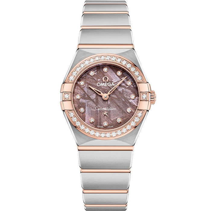 Omega Constellation 25 mm, Stahl - Sedna™-Gold mit Stahl- und Sedna™-Goldband 131.25.25.60.99.001