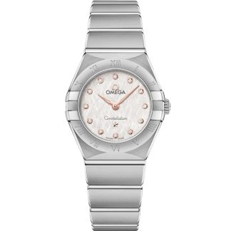 Omega Constellation 25 mm, Stahl mit Stahlarmband 131.10.25.60.52.001