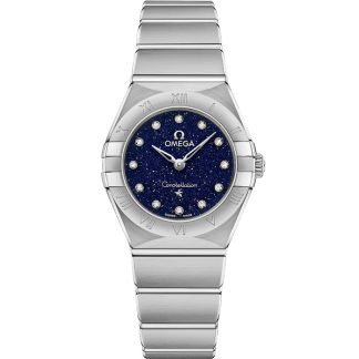 Omega Constellation 25 mm, Stahl mit Stahlarmband 131.10.25.60.53.001