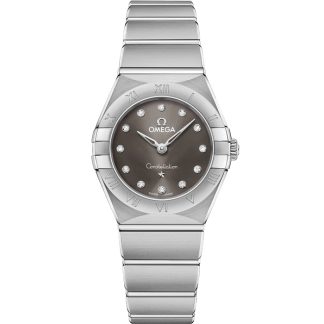 Omega Constellation 25 mm, Stahl mit Stahlarmband 131.10.25.60.56.001