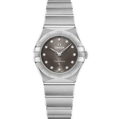Omega Constellation 25 mm, Stahl mit Stahlarmband 131.10.25.60.56.001