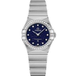 Omega Constellation 25 mm, Stahl mit Stahlarmband 131.15.25.60.53.001