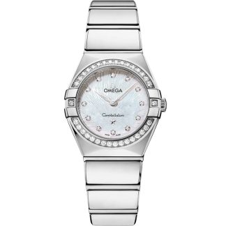 Omega Constellation 25 mm, Stahl mit Stahlarmband 131.15.25.60.55.002