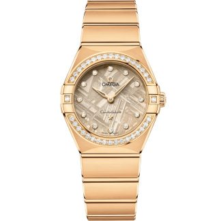 Omega Constellation 28 mm, Gelbgold mit Gelbgoldband 131.55.28.60.99.006