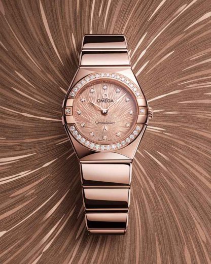 Omega Constellation 28 mm, Sedna™-Gold mit Sedna™-Goldband 131.55.28.60.60.001 – Bild 3
