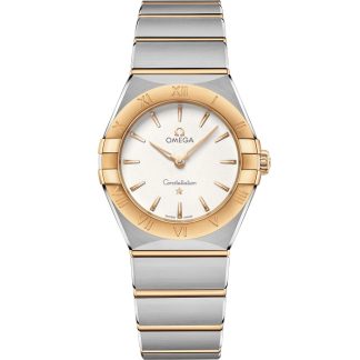 Omega Constellation 28 mm, Stahl - Gelbgold mit Stahl- und Gelbgoldband 131.20.28.60.02.002