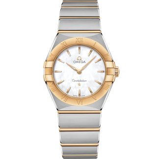 Omega Constellation 28 mm, Stahl - Gelbgold mit Stahl- und Gelbgoldband 131.20.28.60.05.002