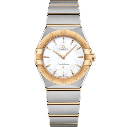Omega Constellation 28 mm, Stahl - Gelbgold mit Stahl- und Gelbgoldband 131.20.28.60.05.002