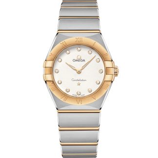 Omega Constellation 28 mm, Stahl - Gelbgold mit Stahl- und Gelbgoldband 131.20.28.60.52.002