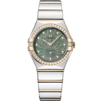 Omega Constellation 28 mm, Stahl - Moonshine™-Gold mit Stahl - Moonshine™-Gold 131.25.28.60.60.001