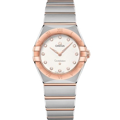 Omega Constellation 28 mm, Stahl - Sedna™-Gold mit Stahl- und Sedna™-Goldband 131.20.28.60.52.001