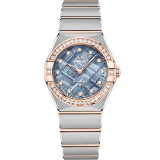 Omega Constellation 28 mm, Stahl - Sedna™-Gold mit Stahl- und Sedna™-Goldband 131.25.28.60.99.001