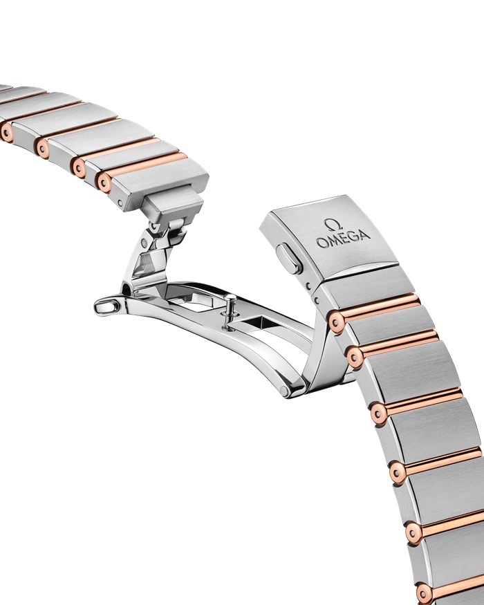 Omega Constellation 28 mm, Stahl - Sedna™-Gold mit Stahl- und Sedna™-Goldband 131.25.28.60.99.001 – Bild 7