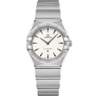 Omega Constellation 28 mm, Stahl mit Stahlarmband 131.10.28.60.02.001