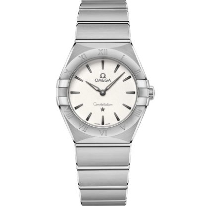 Omega Constellation 28 mm, Stahl mit Stahlarmband 131.10.28.60.02.001