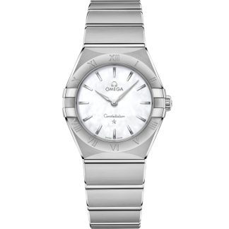 Omega Constellation 28 mm, Stahl mit Stahlarmband 131.10.28.60.05.001
