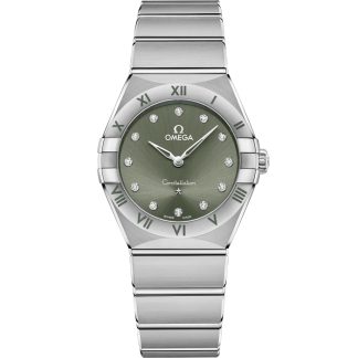 Omega Constellation 28 mm, Stahl mit Stahlarmband 131.10.28.60.60.001