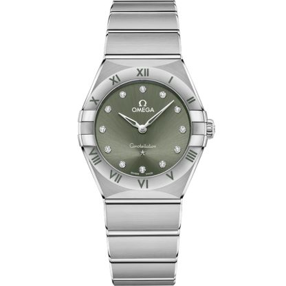 Omega Constellation 28 mm, Stahl mit Stahlarmband 131.10.28.60.60.001