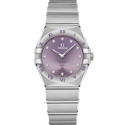 Omega Constellation 28 mm, Stahl mit Stahlarmband 131.10.28.60.60.002