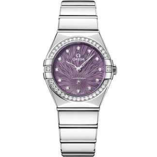 Omega Constellation 28 mm, Stahl mit Stahlarmband 131.15.28.60.60.001