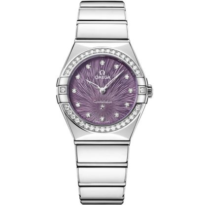 Omega Constellation 28 mm, Stahl mit Stahlarmband 131.15.28.60.60.001