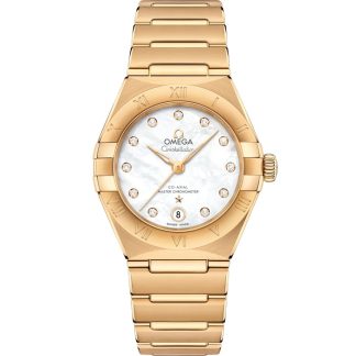 Omega Constellation 29 mm, Gelbgold mit Gelbgoldband 131.50.29.20.55.002