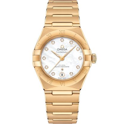 Omega Constellation 29 mm, Gelbgold mit Gelbgoldband 131.50.29.20.55.002