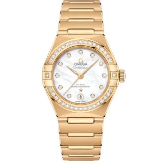 Omega Constellation 29 mm, Gelbgold mit Gelbgoldband 131.55.29.20.55.002