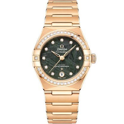 Omega Constellation 29 mm, Gelbgold mit Gelbgoldband 131.55.29.20.99.005