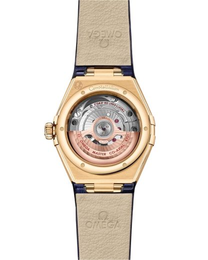Omega Constellation 29 mm, Gelbgold mit Lederarmband 131.53.29.20.53.001 – Bild 2