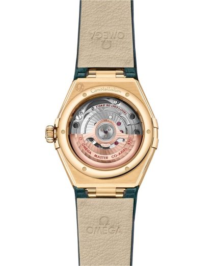 Omega Constellation 29 mm, Gelbgold mit Lederarmband 131.53.29.20.55.001 – Bild 2