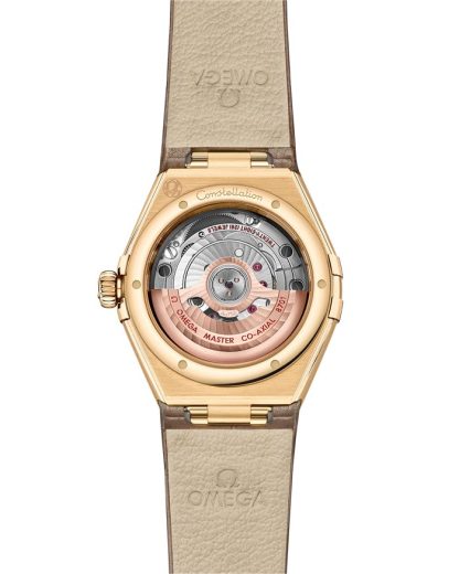 Omega Constellation 29 mm, Gelbgold mit Lederarmband 131.58.29.20.52.001 – Bild 2