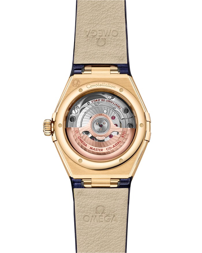 Omega Constellation 29 mm, Gelbgold mit Lederarmband 131.58.29.20.53.001 – Bild 2